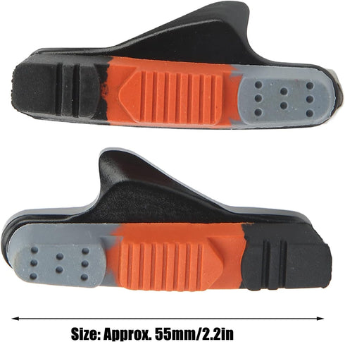 Road Bike Brake Pads, Alloy C Brake Pads 1 Pair for Low Noise Wear Bike Caliper Brake Block for Road Bikes