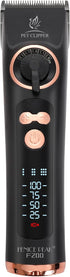 Professional Dog Grooming Clippers with 12H Runtime & Replaceable 440C Blade, 3-Speed