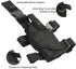 Right Handed Tactical Drop Leg Holster, Pistol Gun Holster Leg Harness