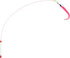 Fashion's Talk Feather Wire Wands Kitten Toys, Worm Teaser Wand Cat Toy with Replacement Pack