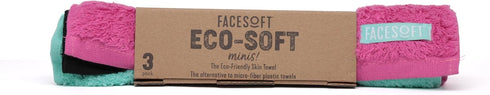 3 Set FACESOFT Eco Friendly Mini Gym Towels Accessories for Working Out - Sweat Towels for Gym, Fitness, Sports - Soft