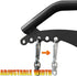 KORIKAHM Home Gym Fitness Spreader Bar Multi-Grip Wide Lat Pull Down Bar for Cable Pulley System