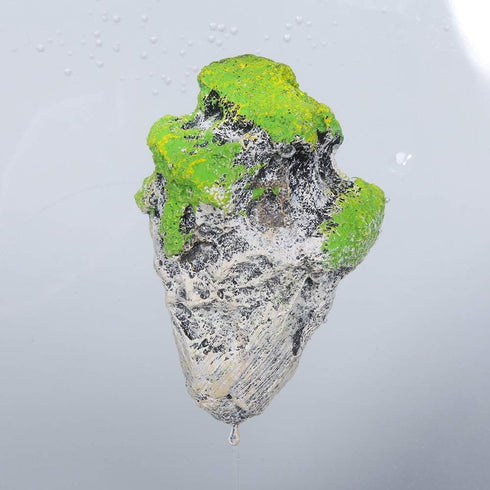Pssopp Aquarium Fish Floating Moss Rocks, Landscape Moss Flying Suspended Stone Decoration