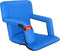 Smartxchoices 21"/25" Wide Stadium Seat Chair Bleacher Seats Padded with Back Support,
