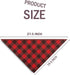 Joyriza Hello I'm New Here Dog Bandana, New Puppy Reveal Party Photo Prop, Cute New Puppies Announcement Gifts for Dog