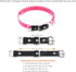 Quick Snap Bungee Dog Collar Strap with D Ring for Electronic Training Shock Collar, Adjustable Waterproof TPU