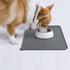 AUDWUD Silicone Waterproof Pet Feeding Mats, Anti-Slip Bowl Pad, Dog Mat for Food and Water