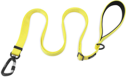 Hyhug Pets Premium Adjustable Leash, 4 to 6 Feet, Sturdy Nylon with Soft Neoprene Handle for Medium, Large Dogs (Large,