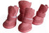 payanwin Anti-Slip Dog Boots Paw Protector, Winter Warm Skidproof Sneakers for Small Dogs (#1, Pink)