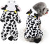Warm Pet Clothes - Dog Milk Cow Sweater Hoodie, Halloween & Christmas Costume for Dogs & Cats