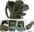QT&QY 45L Military Tactical Backpack for Men, MOLLE 3 Day Assault Pack, Ideal for Camping, Hiking, Trekking