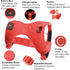 Light Up Dog Harness - Rechargeable LED Vest, No-Pull Glowing Safety Pet Harness for Night Walking & Camping (Red,