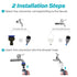 Fogatti Dog Shower Hose Attachment Grooming Sprayer with 7.2 FT Long Water Pipe, Ideal for Dog and Cat Grooming