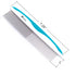 Pet Comb, Stainless Steel Teeth Comb for Dogs & Cats, Grooming Kit for Removing Knots, Mats, and Tangles, 7 1/4"