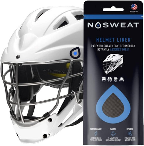 Football Helmet Sweat Liners & Sweatbands by NoSweat - Available in 3 | 6 | 12 | 25 Pack