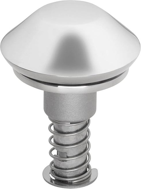 Whitecap 6970C Spring Loaded Cleat, Round