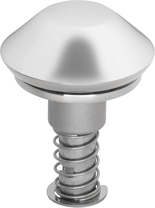 Whitecap 6970C Spring Loaded Cleat, Round