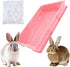 SquEqu 50 Pack Disposable Rabbit Litter Box Liners Disposable Rabbit Cage Cover Liner