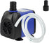 AQUANEAT 160 GPH Submersible Fountain Pump with 3.3 ft Tubing for Aquarium, Water Table, Waterfall, Hydroponics