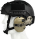 TIgrett Outdoors ARC Rail Adapter for Tactical Helmets, Compatible with Walker's Razor Earmuffs - Flat Dark Earth