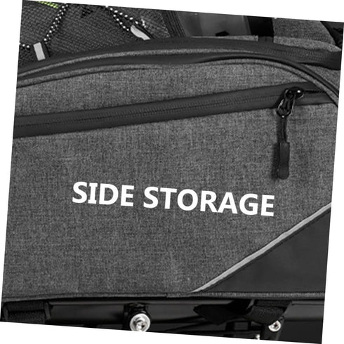BESPORTBLE Bike Seat Pouch Rear Storage Bag for Capacity Saddle Bag Reflective Strips for Riding for Tools Gadgets