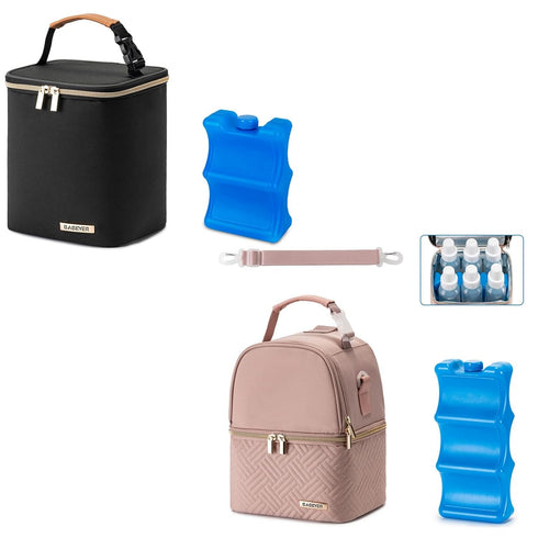 Breastmilk Cooler Bag with Ice Pack