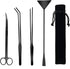 Aquarium Scissor Tweezers Spatula Tool - 4 in 1 Stainless Steel Aquascaping Tools Set for Fish Tanks