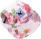 Dog Hat, Sunscreen Baseball Cap with Ear Holes, Adjustable Hat for Small and Medium Dogs, Flower, XL