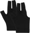 Billiard Gloves 1 Pair Fingerless Protective Pool Gloves Wear-Resistant Elastic for Left