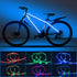Bike Lights LED Bicycle Frame Light for Night Riding,Waterproof Strip Light Battery