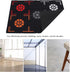 Topyond Basketball Footstep Training Mat, Non Slip Silent Rubber, 76x106.7x0.2cm, Agility Dribble Trainer for All Ages