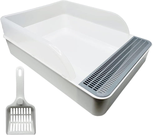 Tfwadmx Large Rabbit Litter Box Toilet Rectangle Potty Trainer Corner Litter Bedding