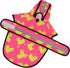 HDE Dog Raincoat Jacket, Reflective Adjustable Hooded Poncho for Small to X-Large Dogs, Pink Ducks