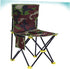 Garneck Oxford Cloth Steel Frame Sturdy Lightweight Outdoor Folding Chair for Hiking Fishing Camping Beach Travel