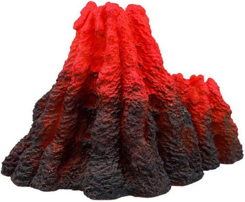 Tank Decoration Volcano Ornament - Volcanic Stone for Fish Tank (Large)