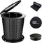 TRIPTIPS Upgrade Portable Toilet - Adjustable Height Camping Toilet for Adults and Kids, Foldable Travel Potty