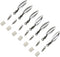 Harmony Fishing Company 7 Pack Tail Spinners for Soft Plastic/Senko Fishing Lures