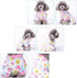 2-Pack Pet Clothes Puppy Cute Pajamas, Cotton Rompers for Dogs and Cats, Cosy Apparel, Redhorse & Paw XL