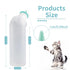 Xuandea 5Pack Kitten Bottle for Nursing Puppy Milk Kitten Bottles Feeding Kit Silicone Nipple for Newborn Pets Kittens