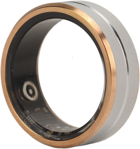 Smart Fitness Ring, Step Counting, Sleep Quality Monitoring, IP68 Waterproof Health Ring with Charging Case, Reshape