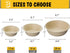 JETKONG 16 oz/2 cup Disposable Dog Bowls 100pk, 100% Compostable Pets Feeding Bowls Paper Dog Travel Bowls Great for Dry and Wet Dog Food or Water (Natural, Pack of 100)