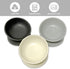 Elevated Tilted Cat Food Bowls - Ceramic Whisker Friendly, Anti Vomit, Raised Bowl for Food and Water (Yellow)