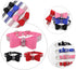 Bow Tie Dog Collar and Leash Set, Bling Rhinestone Crystal Diamond Collars for XXS XS Small Medium Large Dogs, Black S