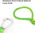 316 7ft. 2 Pack Kayak Tow Rope,Heavy Heavy Duty Jet Ski Tow Rope with Clip,Boat Mooring Dock Line with Stainless Steel