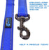 Small Dog Reflective Nylon Dog Leash by Max and Neo - We Donate a Leash to a Dog Rescue for Every Leash Sold (ORANGE,