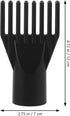 Ipetboom Universal Detangling Blow Dryer Hair Styling comb Attachment Pet Hair Dryer Nozzle Comb Dog Blow Dryer Attachment Nozzle Replacement Pet Grooming Supplies