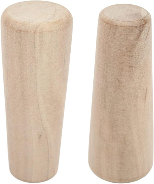 KIMISS Tapered Wood Plugs, 10pcs Marine Through Hull Emergency Soft Wood Plugs Set