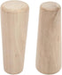 KIMISS Tapered Wood Plugs, 10pcs Marine Through Hull Emergency Soft Wood Plugs Set