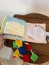 Dog Enrichment Toys - Interactive Sniff Mat Slow Feeder Dog Snuffle Book Puzzle Toys for Pet, Yellow