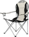 GODECOR Portable Camping Chair with Back Support, Folding Outdoor Padded Lawn Chair with